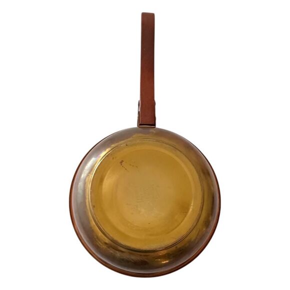 Vintage Silent Butler Table Sweeper Crumb Catcher Holland Copper Brass Wooden - Picture 5 of 16